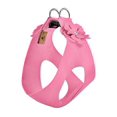 thumbnail image 3 of Susan Lanci Designs Premium Ultrasuede Tinkies Garden Flower Step in Harness, Perfect Pink, X-Small, 3 of 4