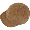 thumbnail image 4 of Zhengup Short Brim Hat Baseball Cap Corduroy Trucker 5 Panel Hat Flat Snapback Caps Cotton Twill Hat Short Bill Cadet Cap, 4 of 9
