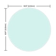 thumbnail image 2 of 24“ Round Glass Table Top, Tempered Glass 1/2” Polished Edge, Coffee Table Top, 2 of 8