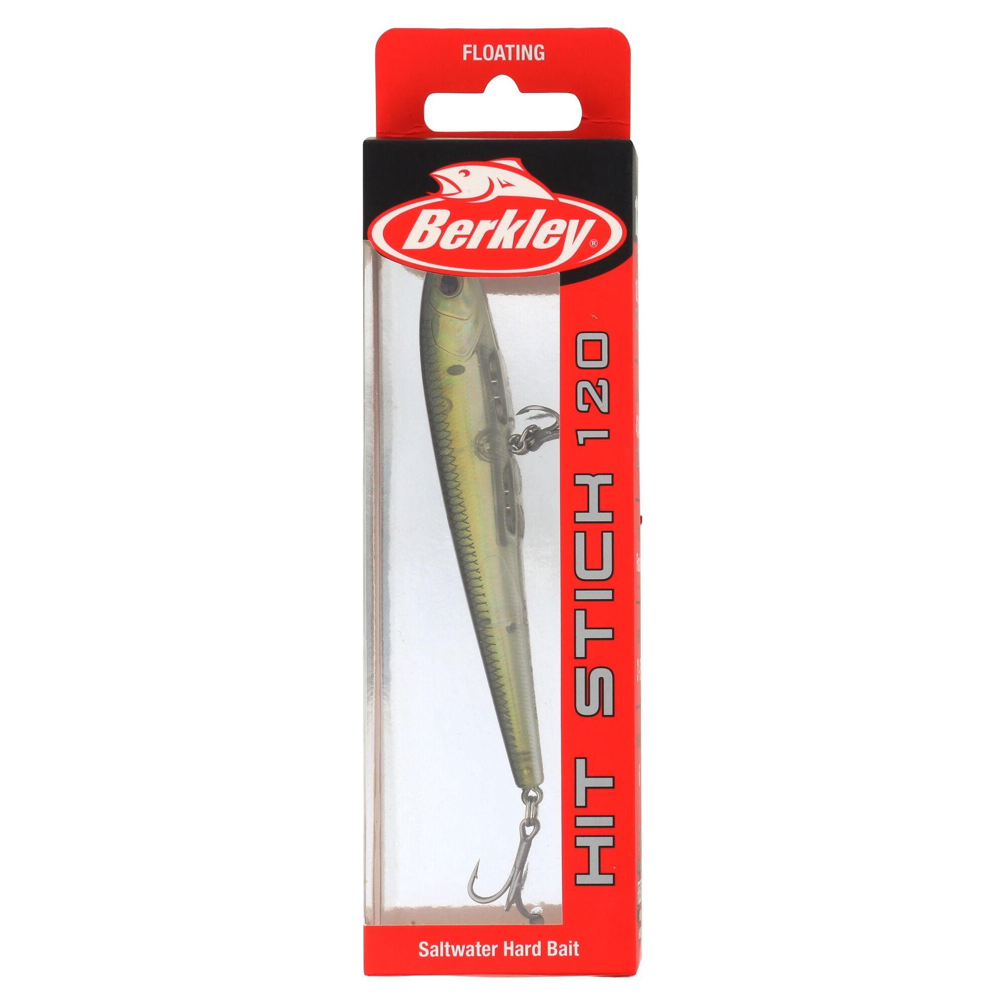 Berkley Hit Stick Saltwater, 4.7 in, Crankbaits, HD Pilchard (1 Count)