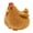 brown, variant on Soft Plush Chicken Pillow Cute Farm Animal Stuffed Toy Decor Gift for Little Adventurers