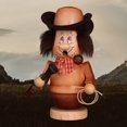 thumbnail image 1 of Incense Smoker Dwarf Cowboy, 1 of 6