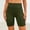 Army Green, variant on Women's High Waisted Cargo Biker Shorts Side Pocket Button Detail Workout Army Green S