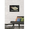 thumbnail image 2 of Star Wars: Saga - Millennium Falcon Wall Poster, 14.725" x 22.375", Framed, 2 of 6
