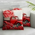 thumbnail image 3 of Nawypu  Valentines Day Pillow Covers for Valentines Decor Red Love Heart Roses Valentines Day Throw Pillows Decorative Cushion Cover Valentine's Day Pillowcase for Sofa Bed, 3 of 5