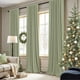 thumbnail image 2 of Cortinas Pitalk Blackout, color verde salvia, 132 x 259 cm, 2 paneles, 2 of 9