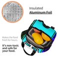 thumbnail image 6 of Geometry Dash Lunch Bags Lunchbox Portable Tote Bag Insulated Bento Bag Reusable Meal Holder, 6 of 8