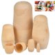 thumbnail image 1 of Muñecas rusas de madera sin pintar, juego de 6 muñecas rusas apilables Matryoshka, juguetes para niños y niñas, decoraciones de regalo, 1 of 5