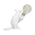 thumbnail image 3 of Mouse Lamp, Creative Decoration Animal Lamp 110-220V Soft Lighting Lifelike Image  For Living Room White EU Plug, 3 of 8
