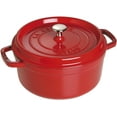 thumbnail image 6 of STAUB Cast Iron Dutch Oven 0.75-qt Round Cocotte, Made in France, Serves 1, Matte Black, 6 of 14