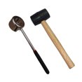 thumbnail image 5 of CAROOTU Stainless Steel Coconut Shell Opener Puncher + Hammer Tools Kitchen Gadget, 5 of 5