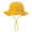 Yellow, variant on Baby Sweetie Baby Sun Hat for Boy Girl Toddler Summer Bucket Hat Kids Sun Protection Fisherman Hat with Chin Strap