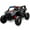Black police car, variant on Eastvita 24V 2-Seater UTV Ride-On Car for Kids, 4WD, 4x75W Motors, Leather Seats, Music, Lights
