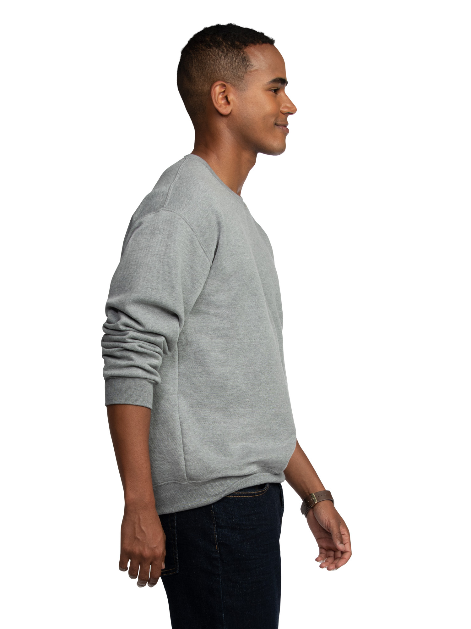 Fruit of the Loom Men's EverSoft Fleece Crew Sweatshirt photo 2