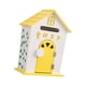 thumbnail image 4 of Buzón de pared para jardín, de madera, para exteriores, rústico, decorativo, color café Amarillo, 4 of 9
