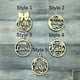 thumbnail image 4 of Nombres diferentes personalizados, decoraciones navideñas con bolas de copo de nieve para el hogar, tarjeta con nombre grabado con láser, decoración navideña, 4 of 5