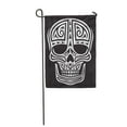 thumbnail image 1 of SIDONKU Tribal Skull in Tattoo Emblem Mortal Poison Venom Creepy Garden Flag Decorative Flag House Banner 12x18 inch, 1 of 1