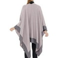 thumbnail image 3 of YWDJ Shawl Wrap Women Autumn Fashion Pashmina Shawl Wrap Cape Sweater Knitting Cardigan Scarf Pink M, 3 of 7