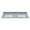 Gray, variant on 61x22 Inch Double Bathroom Vanity Top, Soft Gray Engineered Marble with 2 Undermount Porcelain Sinks, 0.75" Thick (¾") and 4" Backsplash, Pre-Drilled 8" Widespread Faucet Holes