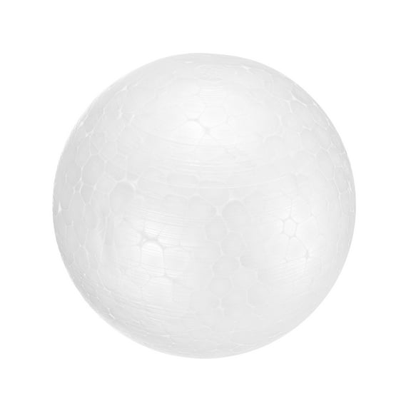 1 Pcs White Foam Balls, 4 Inch Polystyrene Solid Round Balls DIY Craft Foam