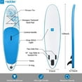 thumbnail image 3 of Optimum 10' Inflatable Stand Up Paddle Boards with Premium SUP Paddle Board Accessories, 3 of 6