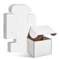 thumbnail image 1 of Caja de envío WIFTREY 10x8x8 pequeña de cartón corrugado blanco x15, 1 of 7