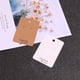 thumbnail image 2 of Juego de 200 tarjetas para exhibición de collares y pendientes, incluye 50 tarjetas blancas para sujetar aretes, 50 bolsas autosellantes, 100 topes de goma para aretes, tarjeta para hacer joyas de, 2 of 5