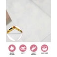 thumbnail image 6 of Sunflowers Kitchen Dish Towels for Drying Dishes Set of 3, Yellow Summer Botanical Elegant Pastoral Waffle Weave Microfiber Hand Tea Bathroom Towels Quick Dry & Absorbent Towel 12x12, 6 of 7