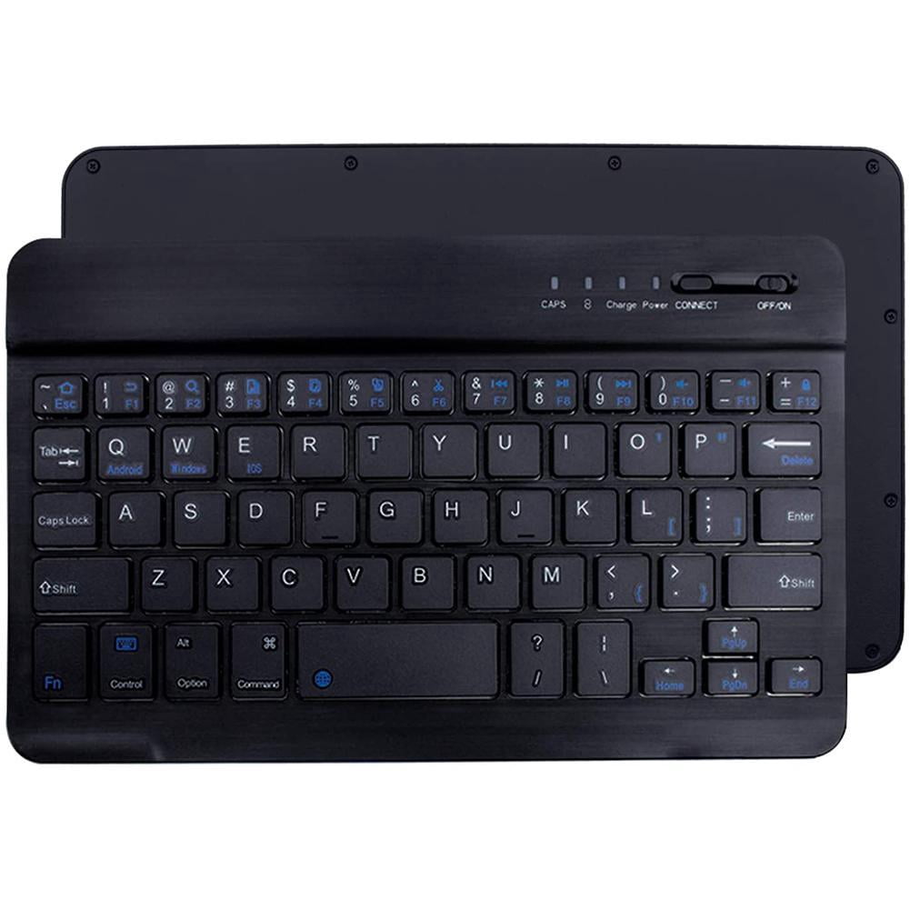 Ultra Slim Wireless Bluetooth Keyboard 59 Keys Rechargeable Quality Android For Ios Windows H5G0