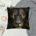 thumbnail image 2 of ARISTURING  Lion Leo Pillow Covers Decorative Square Throw Pillow Cases for Sofa Couch Decoration, 2 of 5