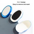 thumbnail image 3 of Nano Foot Scrubber Heel Scraper 3 en 1 Glass Foot File para el hogar ANGGREK Otros, 3 of 8