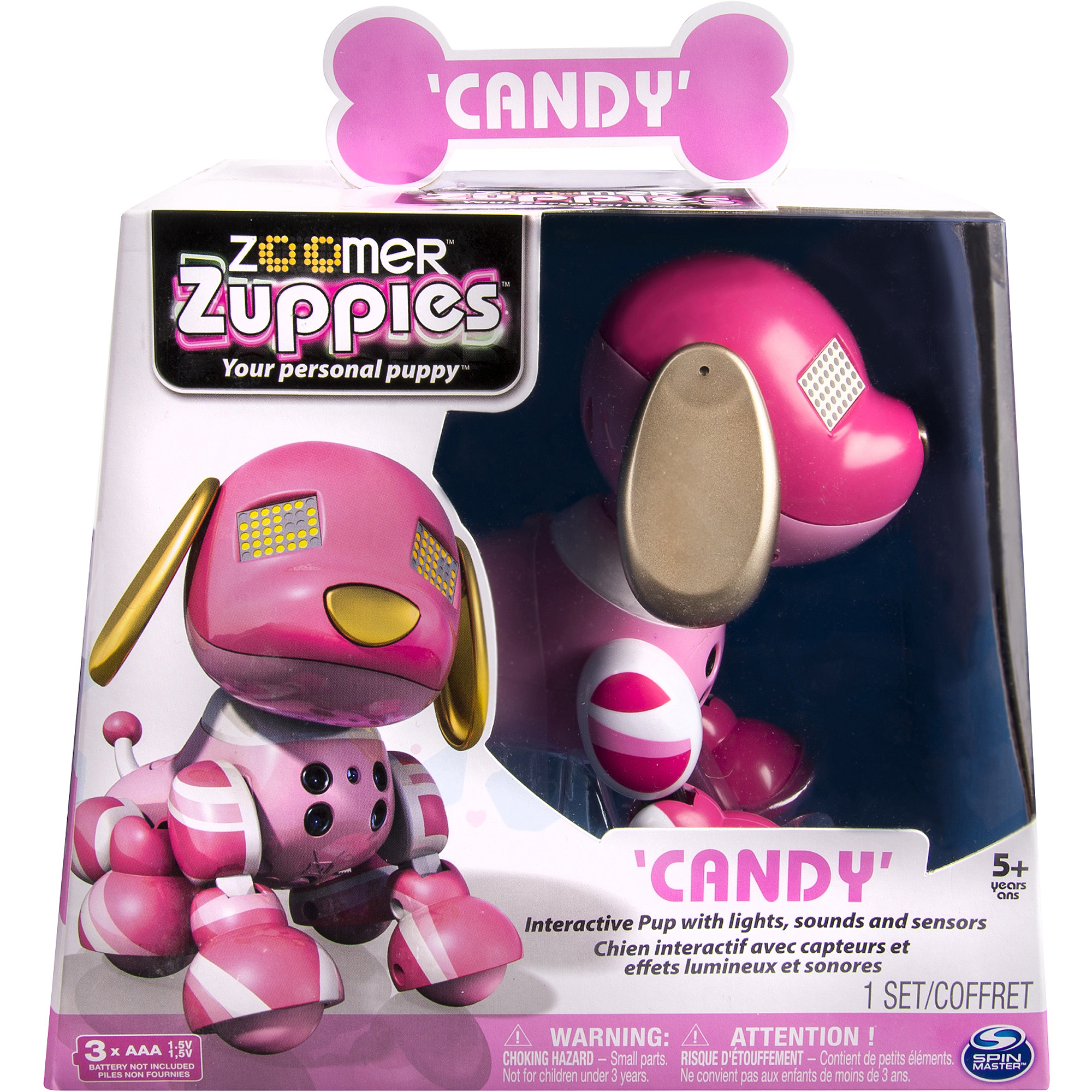 zoomer zuppies interactive puppy - candy - image 5 of 5