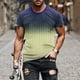 thumbnail image 2 of Camisetas de Manga Larga para Hombres Camiseta de Cuello Redondo Deportiva de Impresión Casual, Blusa de Mezcla de Poliéster de Algodón para Uso Al Aire Libre, Diario Y de Primavera, 2 of 5
