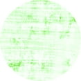 thumbnail image 1 of Ahgly Company Indoor Round Solid Green Modern Area Rugs, 4' Round, 1 of 4