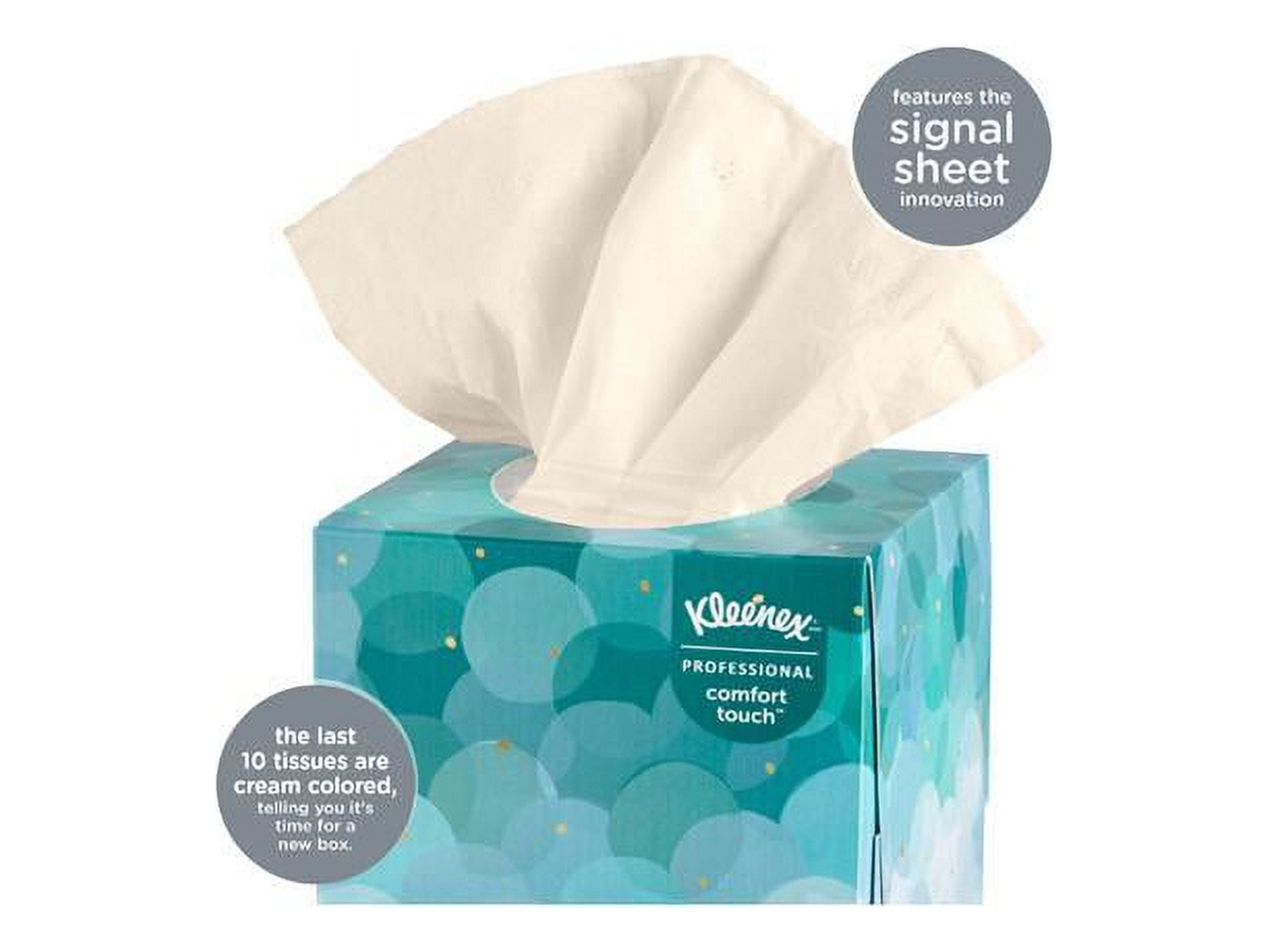 Kleenex Facial Tissues Oval Box 64 Sheets (Pack of 10) 8826