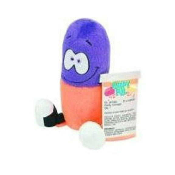 Giggling Happy Pill- Purple & Orange