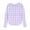 #040-Purple, variant on YUNAFFT Girls Printed Long Sleeve Tops with Side Slit Design Loose Fit Casual Blouses for 4-14Y