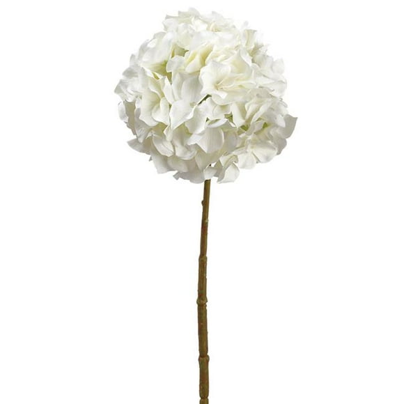 Allstate Floral & Artisanat FSH394-WH 21 in. Blanc Hortensia Pulvérisation de Fleurs - Pack de 12