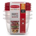 thumbnail image 1 of Set 3x Recipientes P/ Alimentos Rubbermaid Tuper Plástico Rubbermaid Easy Find Lids, 1 of 2