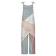 thumbnail image 5 of IROINNID Sleeveless Suspender Jumpsuit For Women Full-Length Ladies Backless Loose Long Rompers, 5 of 6