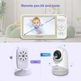 thumbnail image 4 of Firskids Video Baby Monitor with Camera and Audio, Baby Monitor with 5" inch LCD Display, 1000ft Range, Lullaby, No Wifi, ECO Mode, 4 of 5