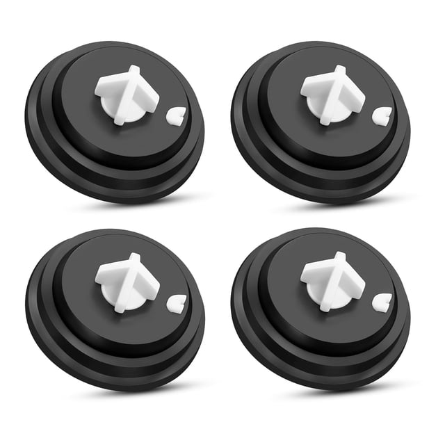 4Pcs Toilet Flush Seal, Perfect Flush Membrane Express Repair, Flush Valve Diaphragm for Toilet Cistern Flush Maintenance