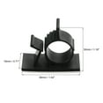 thumbnail image 2 of 25Pcs Cable Management Clips, 13-16mm Dia Self Adhesive Nylon Wire Holder, Adjustable Organizer Clamp, Black, 2 of 5