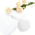 thumbnail image 5 of Unique Bargains 1 Pc Pumpkin-shaped Ribbon Bath Shower Loofah Sponge Body Puffs for Bathroom White, 5 of 6