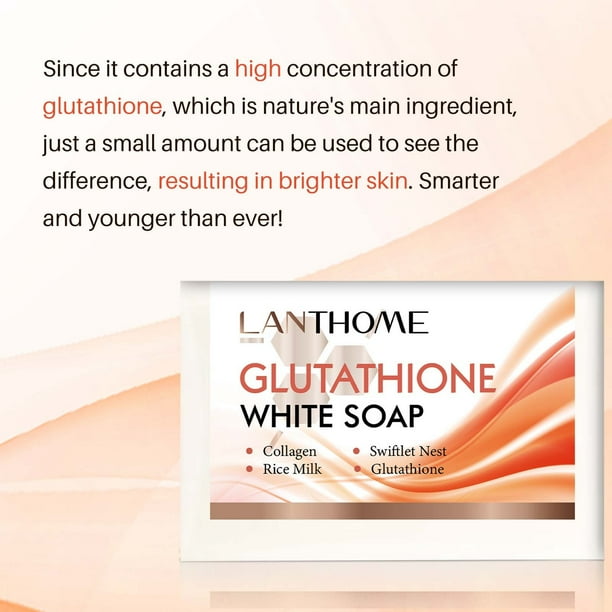 EGNMCR Hand Soap Glutathione Soap, Whitening The Skin, Cleansing, Exfoliating, And Removing Melanin100g a soap - Walmart.ca EGNMCR Hand Soap Glutathione Soap, Whitening The Skin, Cleansing, Exfoliating, And Removing Melanin100g a soap - Walmart.ca