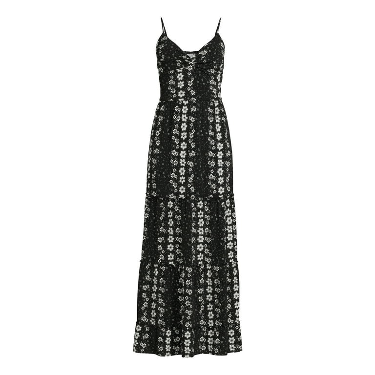 Black Spaghetti Strap Mini Lace Front Tie Knot Dress Black Spaghetti Strap Mini Lace Front Tie Knot Dress