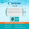 thumbnail image 3 of Hurricane 2 Pack HF4H935-01 Advanced Pool and Spa Filter Cartridge Replacement, 3 of 6