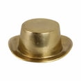 thumbnail image 2 of Figurine Metal and Aluminum Boho Glam Hat Design 8" Gold Metallic Decorative Accent for Home Office Living Room Decor, 2 of 12