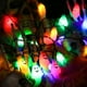 thumbnail image 2 of Guirnalda de luces de Halloween, 30 LED de luz fantasma multicolor alimentada por batería, luces de hadas fantasma de plástico 3D de 10,8 pies compatibles con Navidad, 2 of 5