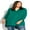 Jade, variant on Avenue Women's Plus Size Kaylie 3/4 Sleeve Hi Lo Top